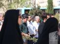 گزارش تصویری مراسم غبار روبی مزار شهدا